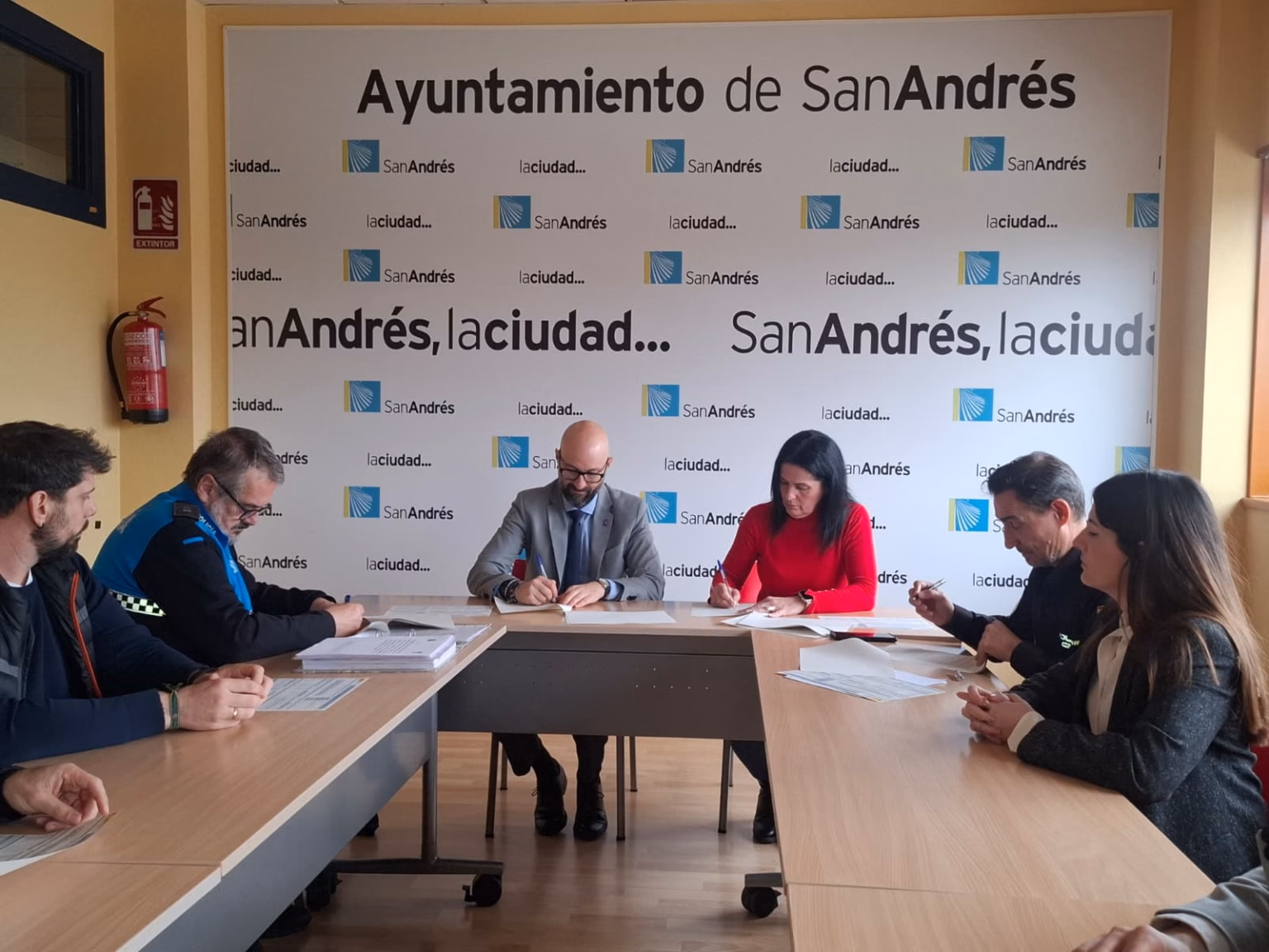La Subdelegación del Gobierno y el Ayuntamiento de San Andrés del Rabanedo renuevan el protocolo VioGén