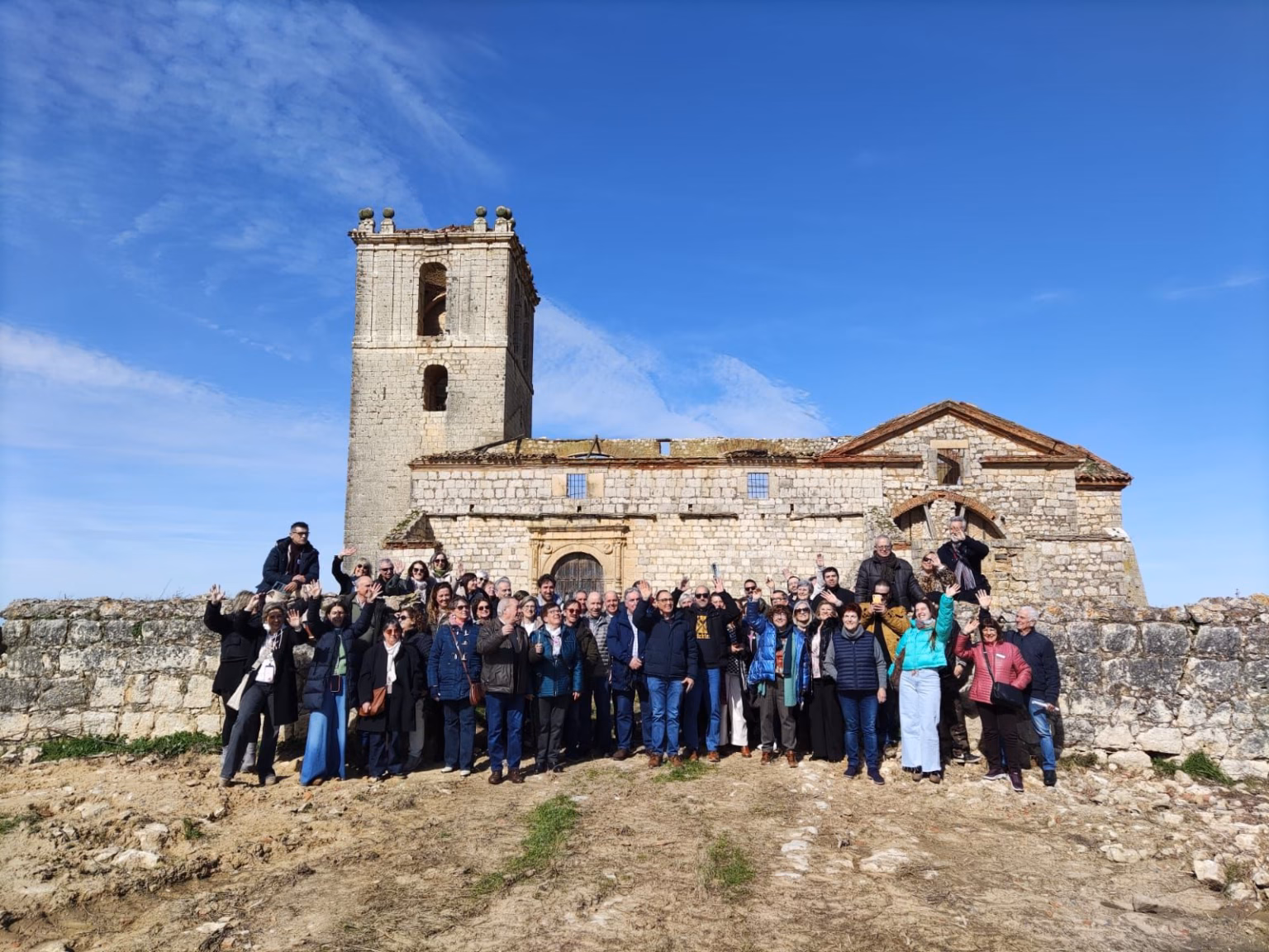 Foto de grupo de los participantes en los talleres itinerantes del programa Tornadera. Foto: Tornadera