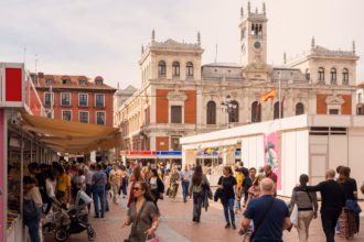 Ambiente en la Feria del Libro de Valladolid el año pasado. Foto: Feria del Libro de Valladolid