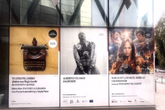Una de las fachadas de los Teatros del Canal, en Madrid. Foto: Social24Horas