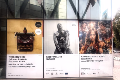 Una de las fachadas de los Teatros del Canal, en Madrid. Foto: Social24Horas