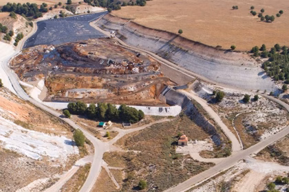 Vertedero de Santovenia de Pisuerga. Foto: Ecologistas en Acción