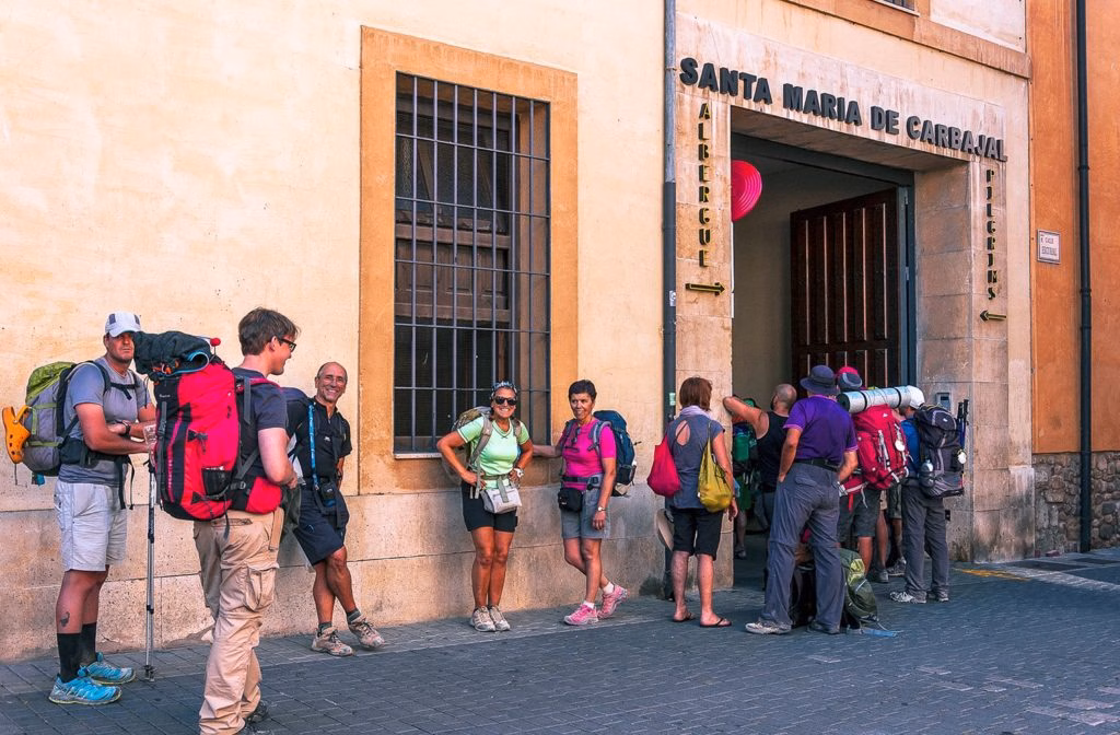 Albergue las Carbajalas (Foto blog Asociación de Amigos del Camino de Santiago de León)