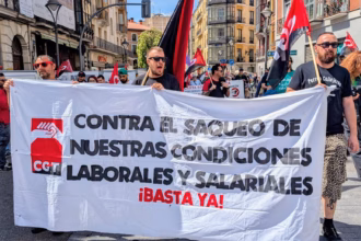 Una de las movilizaciones de CGT Metal Valladolid. Foto: CGT Valladolid