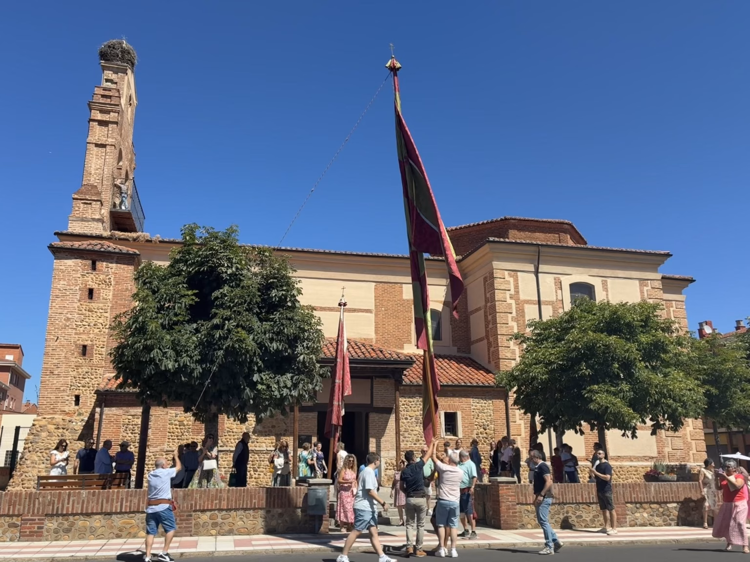 Pendón de Trobajo del Camino