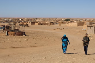 Campamento de refugiados saharauis. Foto: Amigos Pueblo Saharaui
