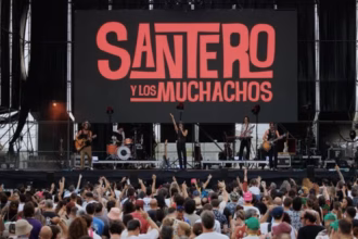 Santero y Los Muchachos en el último Festival Internacional de Benicàssim. Foto: FIB