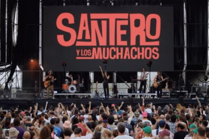 Santero y Los Muchachos en el último Festival Internacional de Benicàssim. Foto: FIB