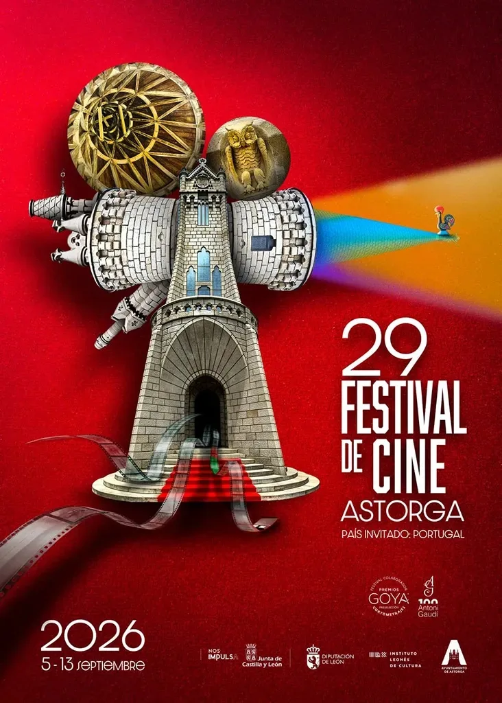 Cartel Oficial Festival de cine Astorga 2026