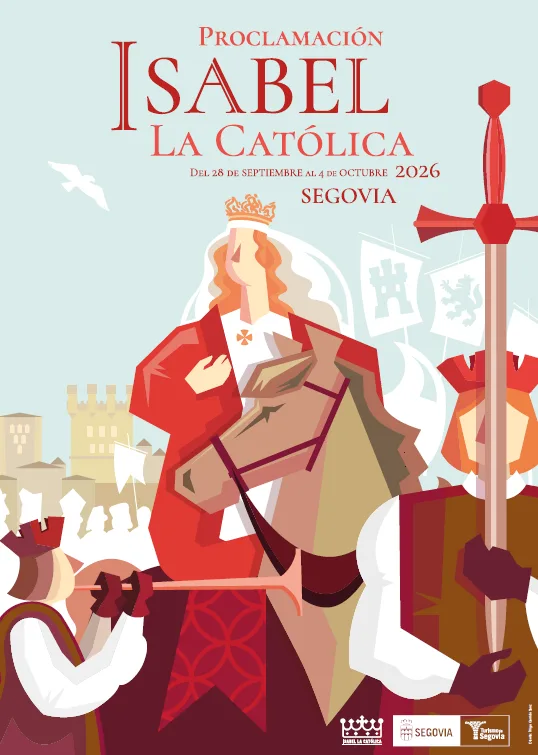 El cartel tercera edición, diseñado por el segoviano Íñigo Garrido Sanz (@inigarri_art)