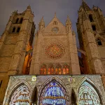 Proyecciones sobre la Catedral de León