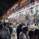 Tómbola Antojitos, en el recinto ferial. Foto: Social24Horas