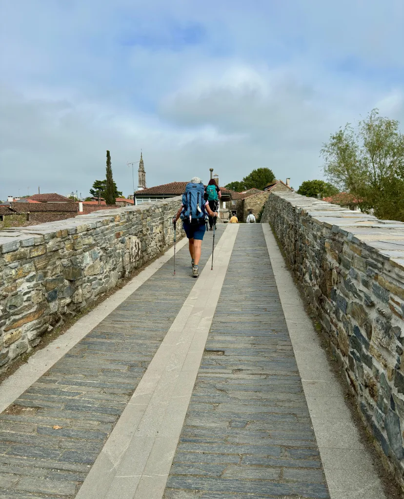 Peregrinos en el camino de Santiago (foto: Luis Andrade - Pexels)